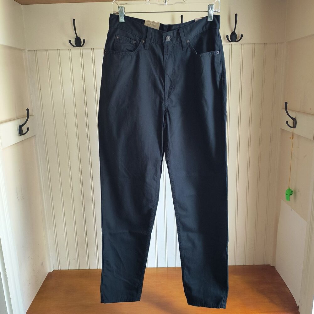 Levi's Pants NEW Womens 29x30 Black High-Waisted Mom Jeans* Relaxed Fit Capsule